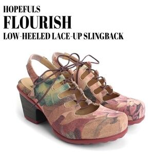 John Fluevog Flourish Slingback Pumps 10